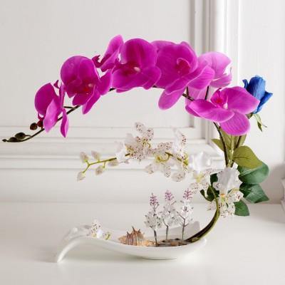 Artificial Butterfly Orchid Flowers Set - Image 2
