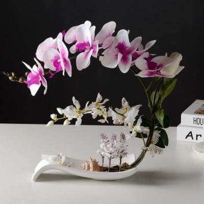 Artificial Butterfly Orchid Flowers Set - Image 4