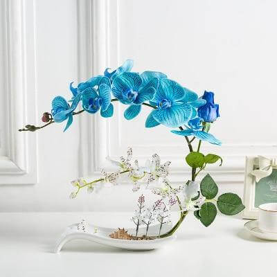 Artificial Butterfly Orchid Flowers Set - Image 8
