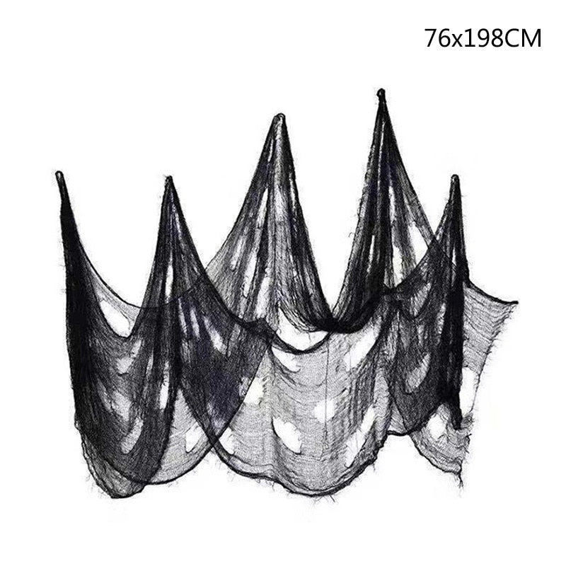 Artificial Stretchy Cobweb Halloween Decoration - Image 12