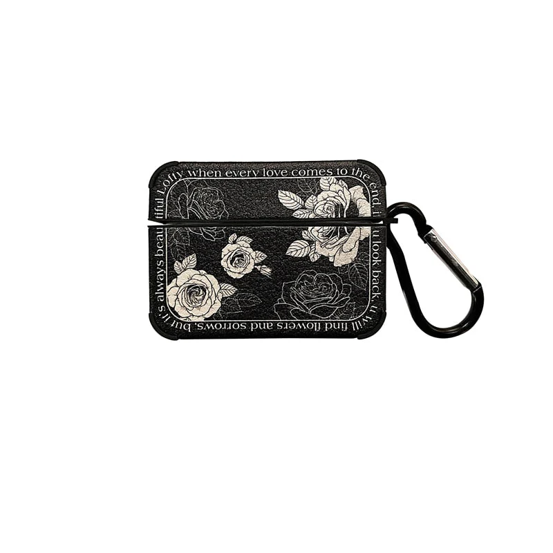 Artistic Flower Leather Airpods Case - Image 7