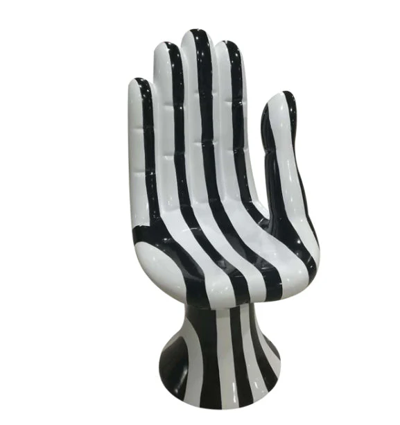 Artistic Hand-Shaped Lounge Chair - Image 5