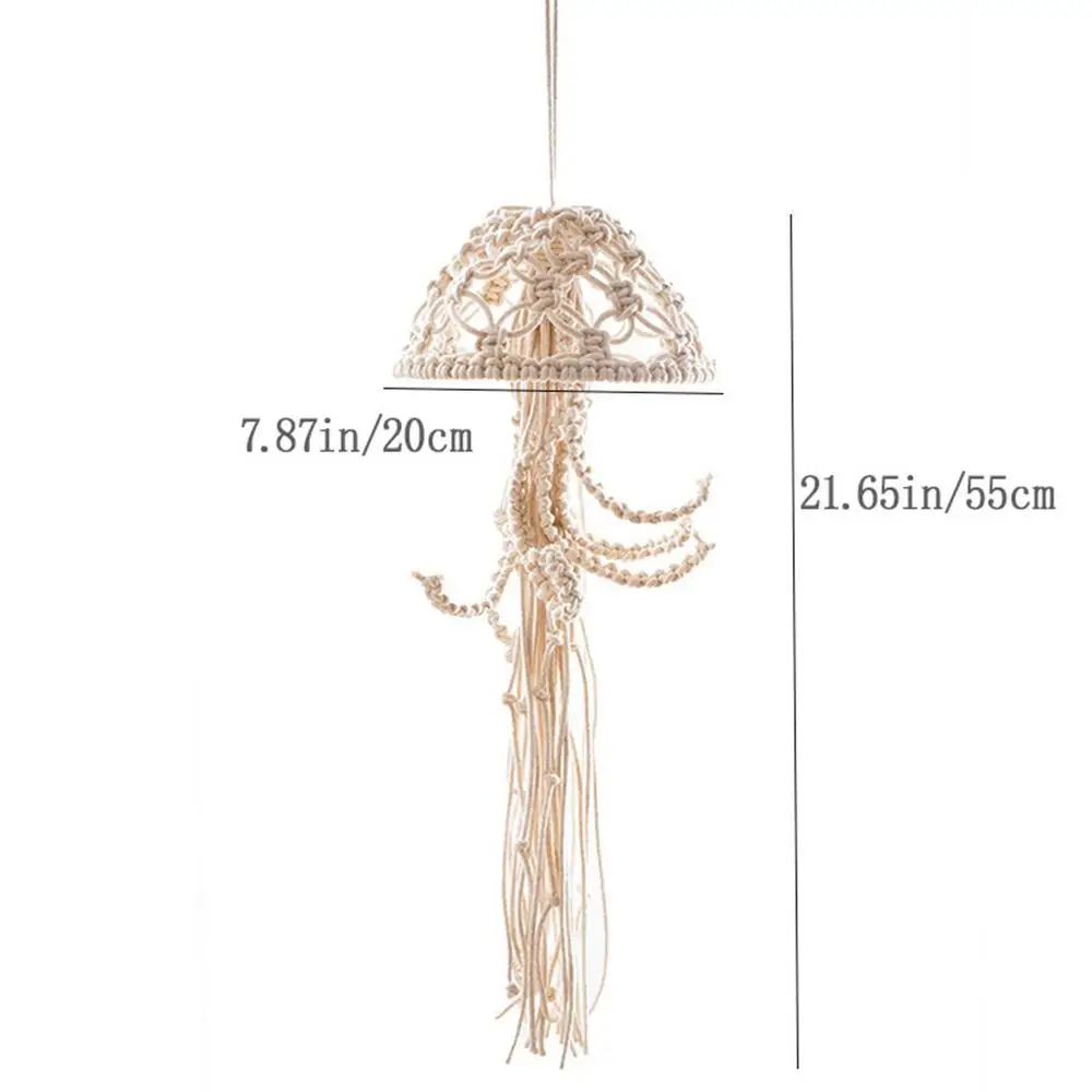 Artistic Jellyfish Dream Catcher Handmade Lamp - Image 7