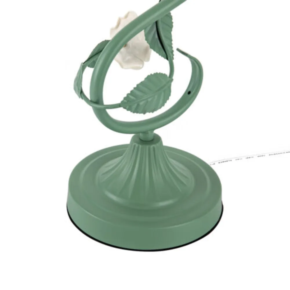 Artistic Nature-Themed Flower Desk Lamp - Image 11