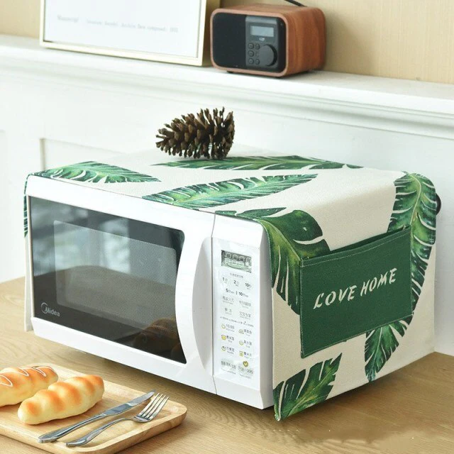 Artsy Microwave Cotton Cover Organizer - Image 6