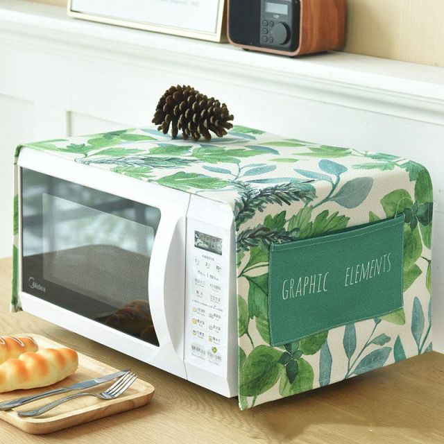Artsy Microwave Cotton Cover Organizer - Image 7