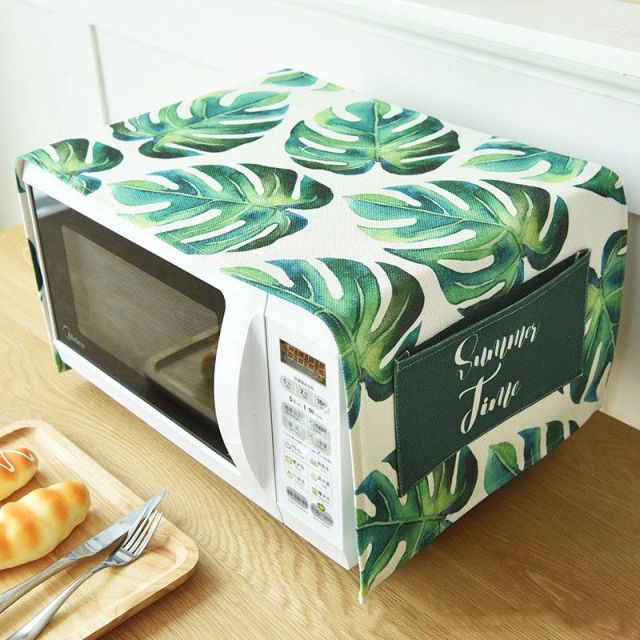 Artsy Microwave Cotton Cover Organizer - Image 8