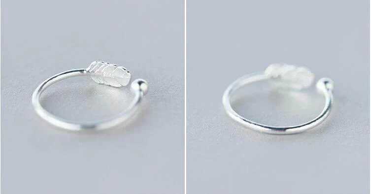 Atmosphere Personality Silver Ring - Image 3