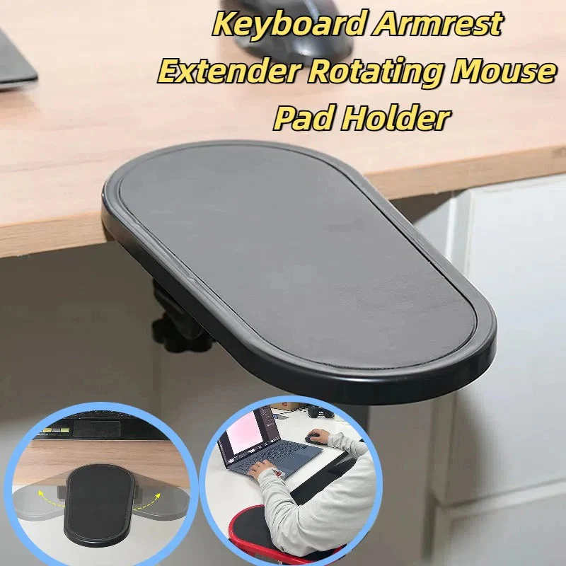 Attachable Rotating Computer Arm Support Bracket - Image 5
