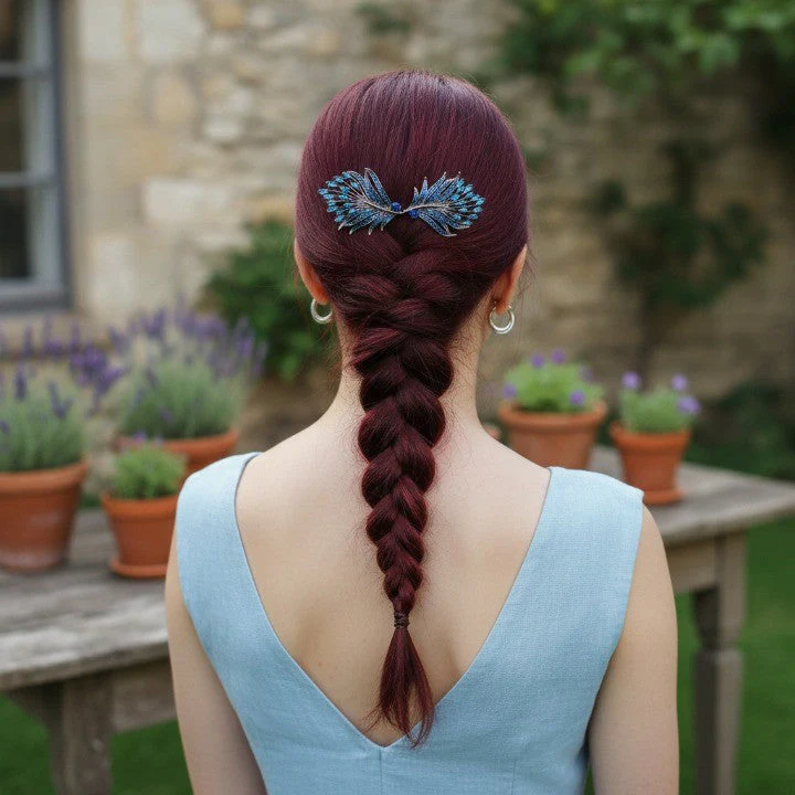 Aurora Feather Wing Hair Clip