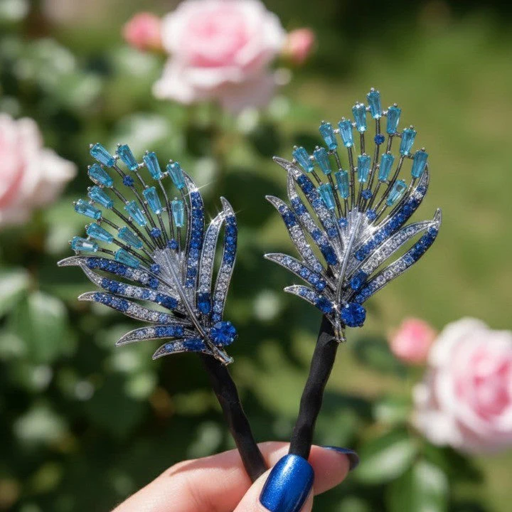 Aurora Feather Wing Hair Clip - Image 5