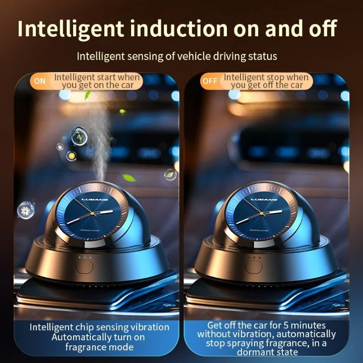 Auto Aroma Smart Clock Car Air Freshener - Image 3