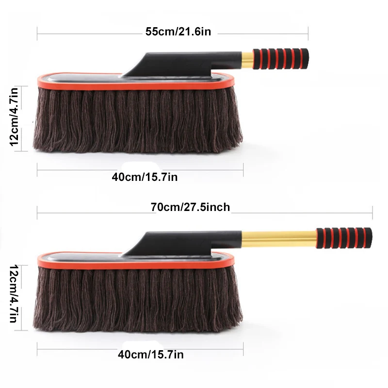 Auto Clean Telescopic Microfiber Car Dust Remover Brush - Image 10