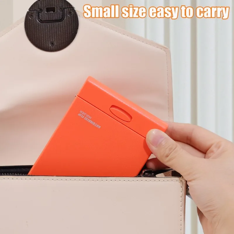 Auto Flip Makeup Mirror Phone Holder - Image 3