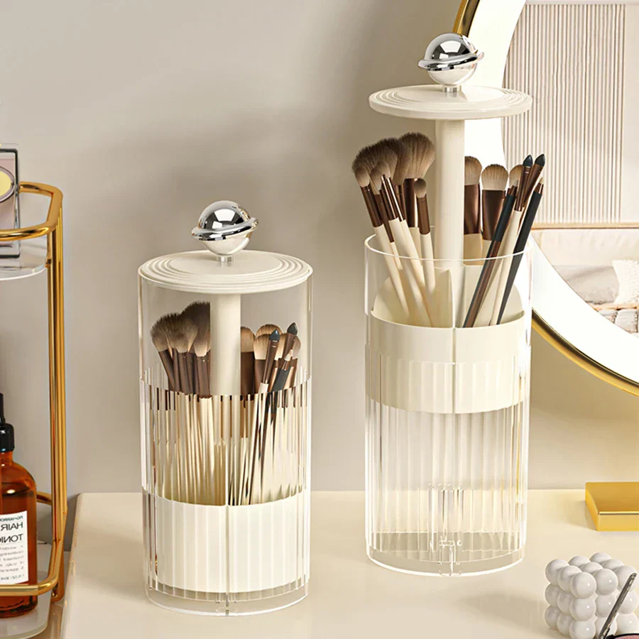 Auto Lift & Luxe Makeup Brush Organizer - Image 2
