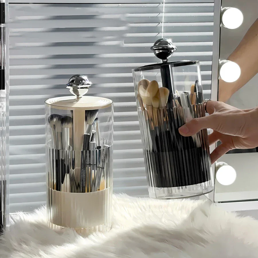 Auto Lift & Luxe Makeup Brush Organizer - Image 5