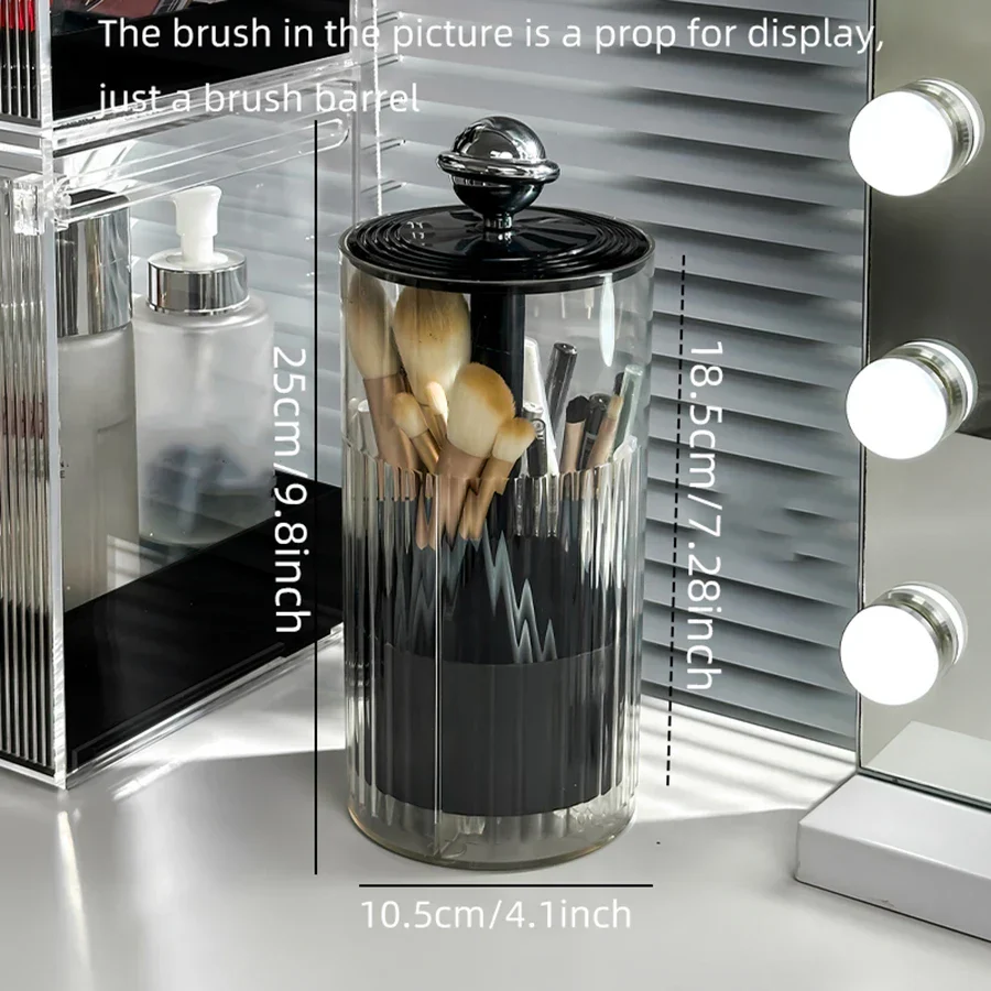 Auto Lift & Luxe Makeup Brush Organizer - Image 8