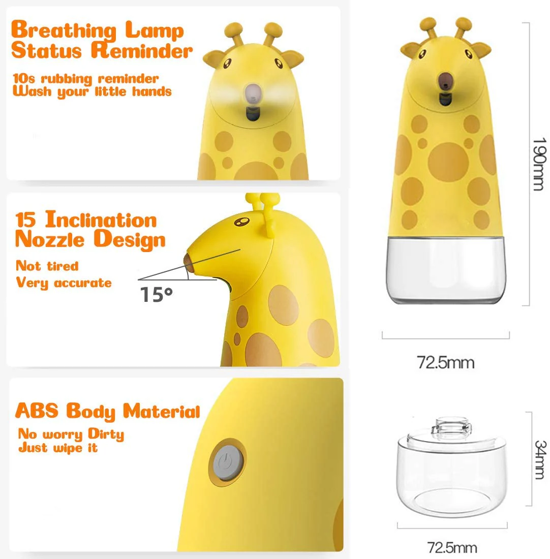 Automatic Cartoon Touch-Free Foam Soap Dispenser - Image 3