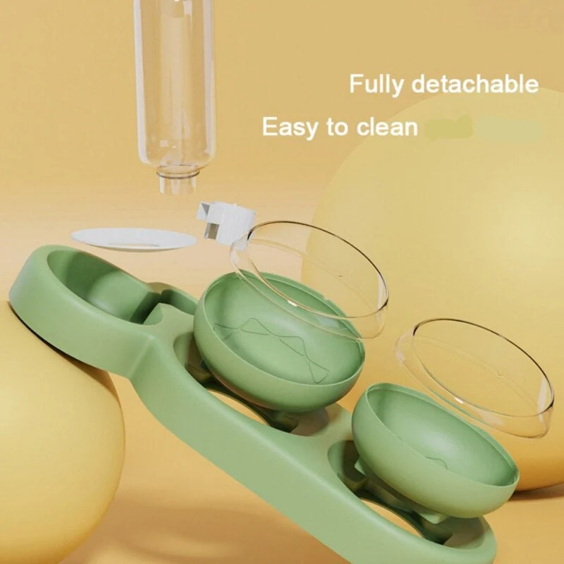 Automatic Cat Feeder Bowl Water Dispenser - Image 4