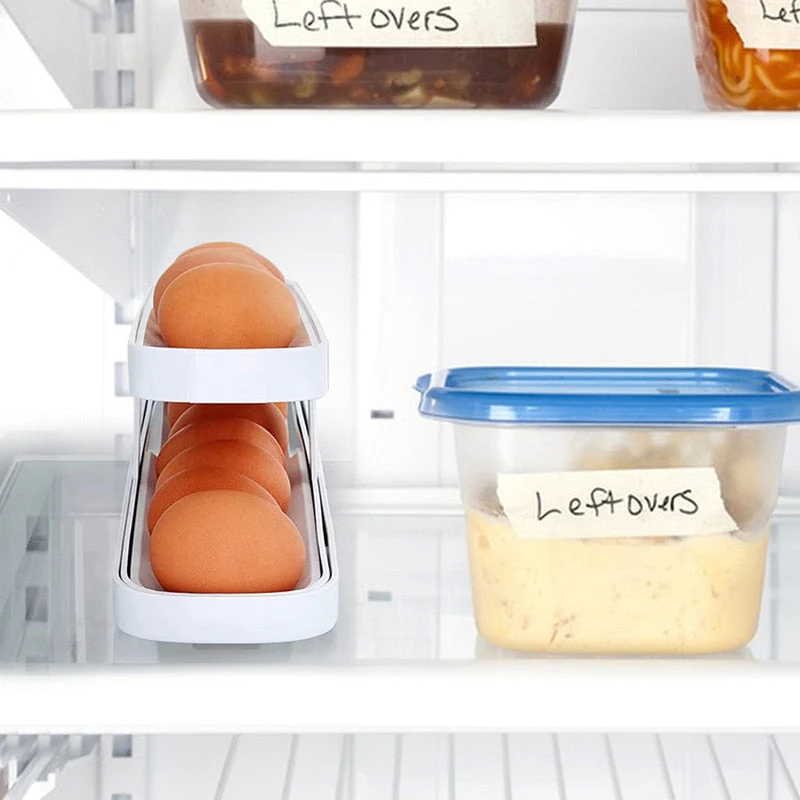 Automatic Egg Rolling Holder Organizer Rack - Image 6