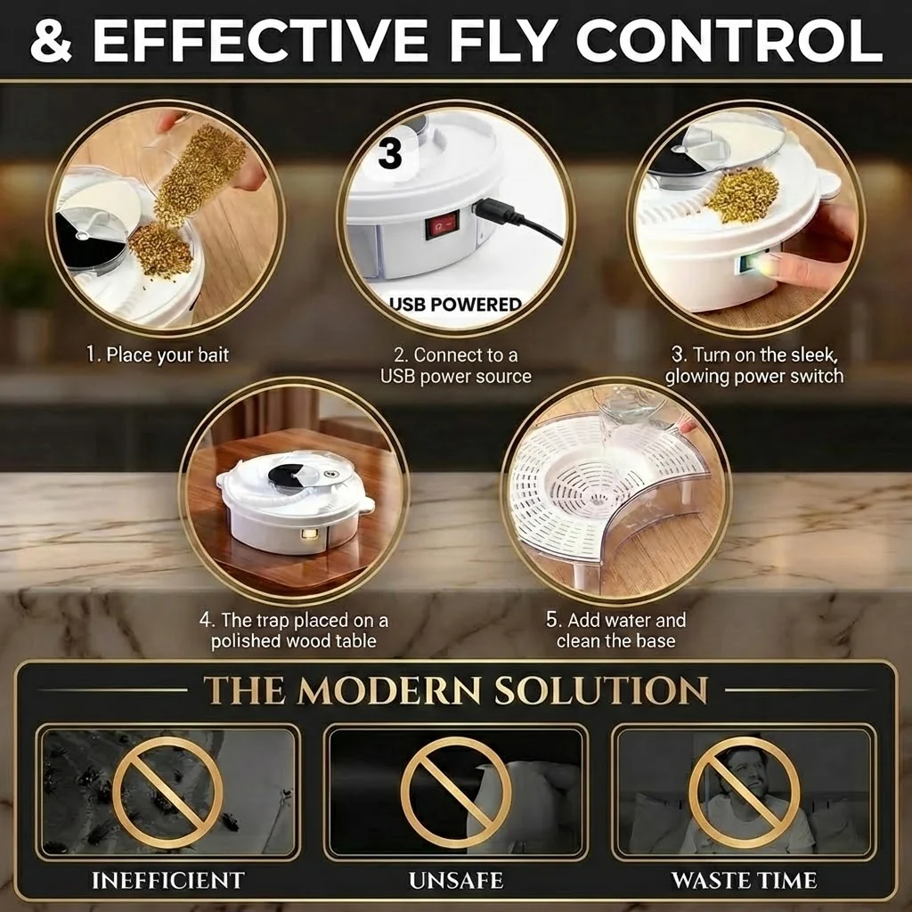 Automatic Rechargeable Insect Flycatcher - Image 4
