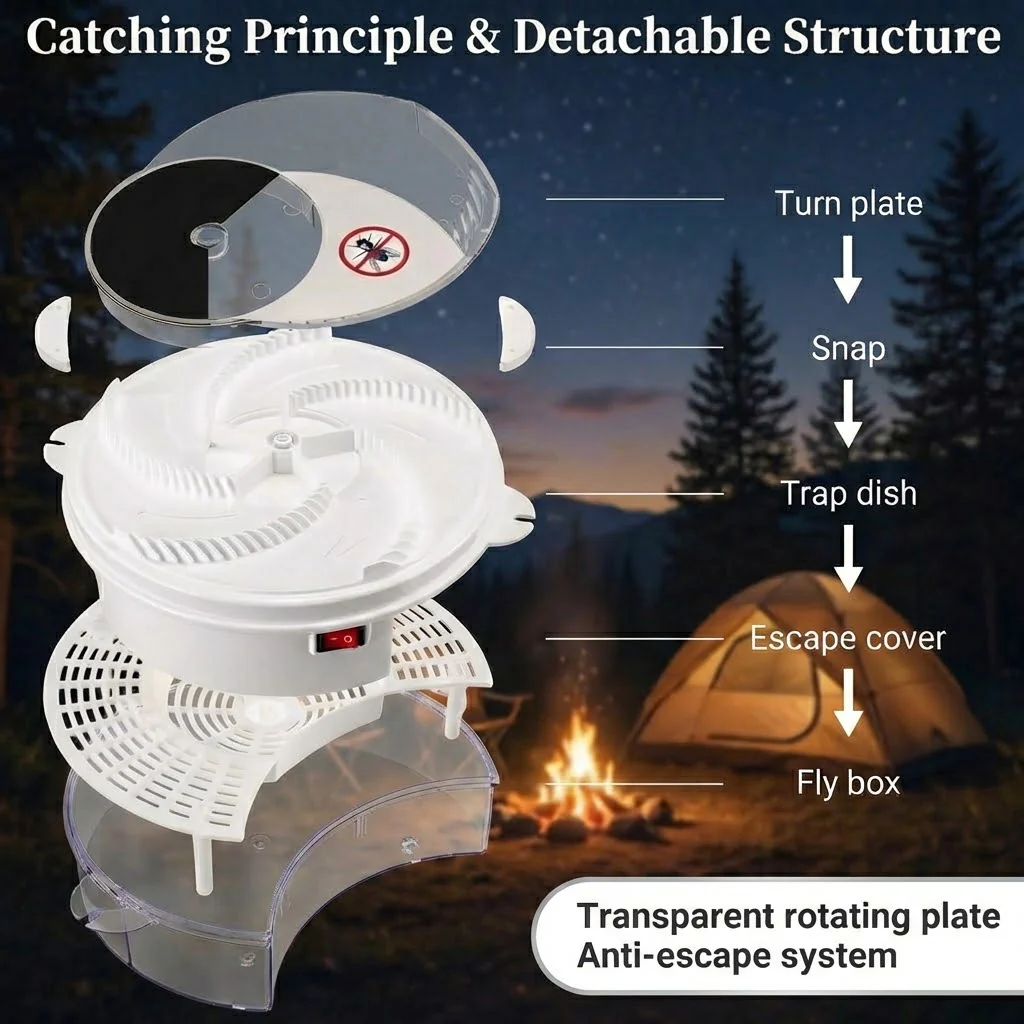 Automatic Rechargeable Insect Flycatcher - Image 5