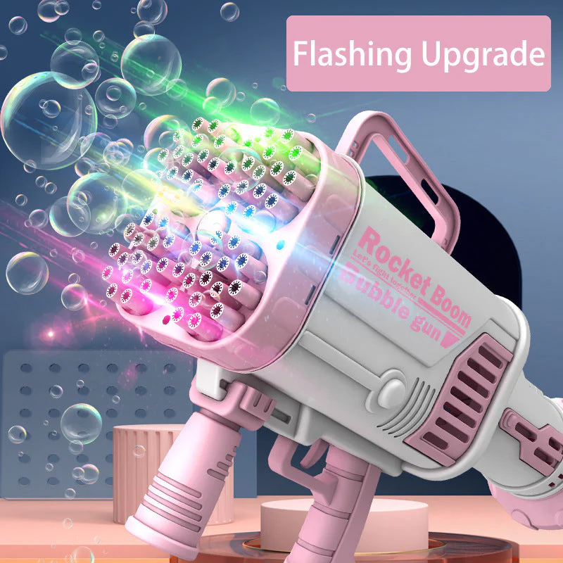 Automatic Flashing Rocket Launcher Bubble Gun - Image 4