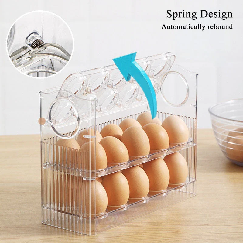 Automatic Flip Egg Storage Rack - Image 3