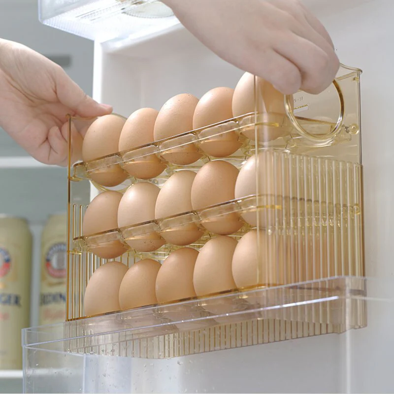 Automatic Flip Egg Storage Rack - Image 4