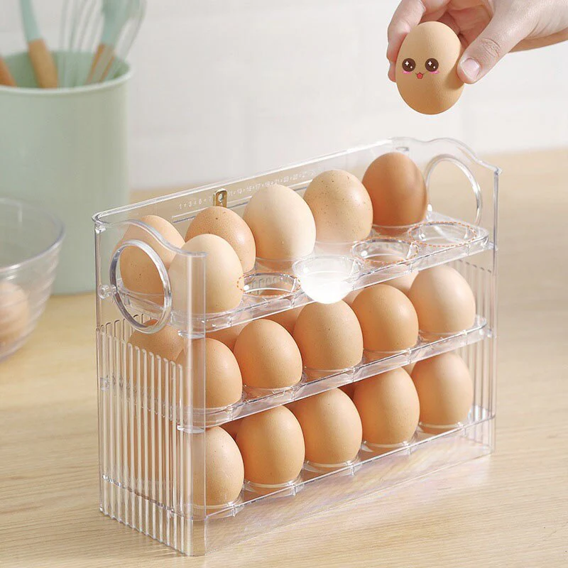 Automatic Flip Egg Storage Rack - Image 5