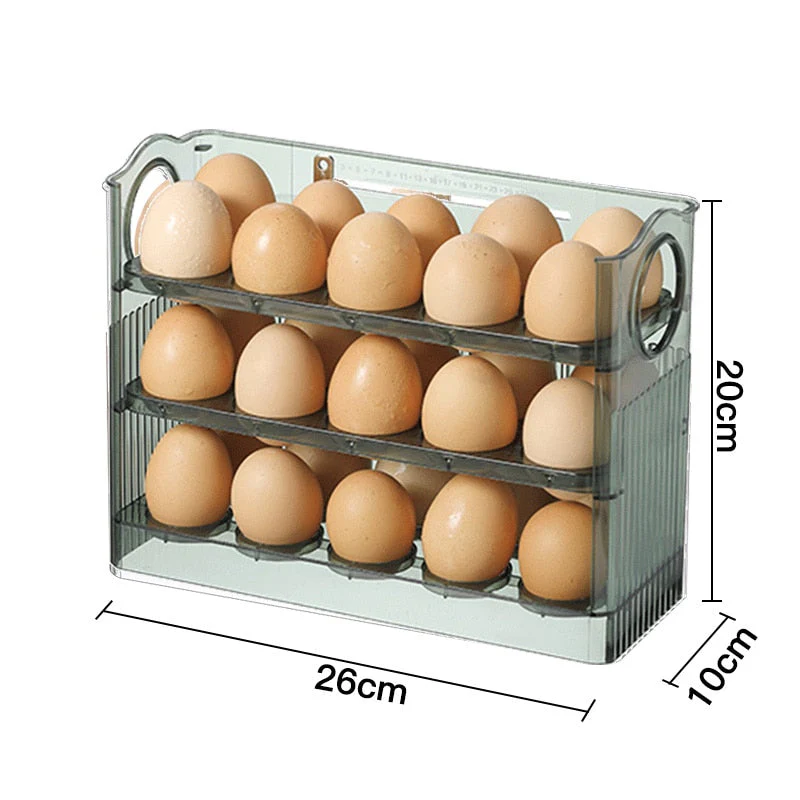 Automatic Flip Egg Storage Rack - Image 6