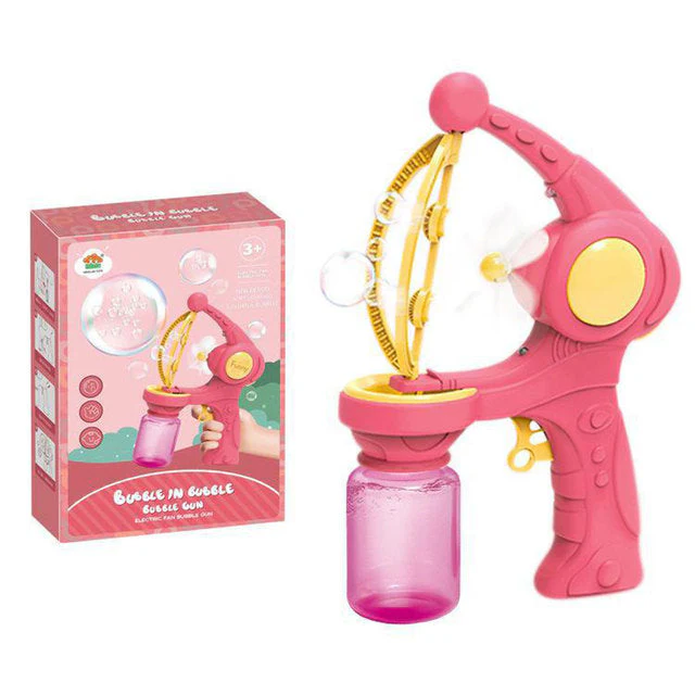 Automatic Flower Bubble Blower Machine Toy - Image 8