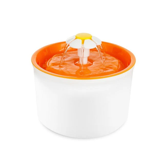 Automatic Flower Style  Water Fountain for Pet - Image 2