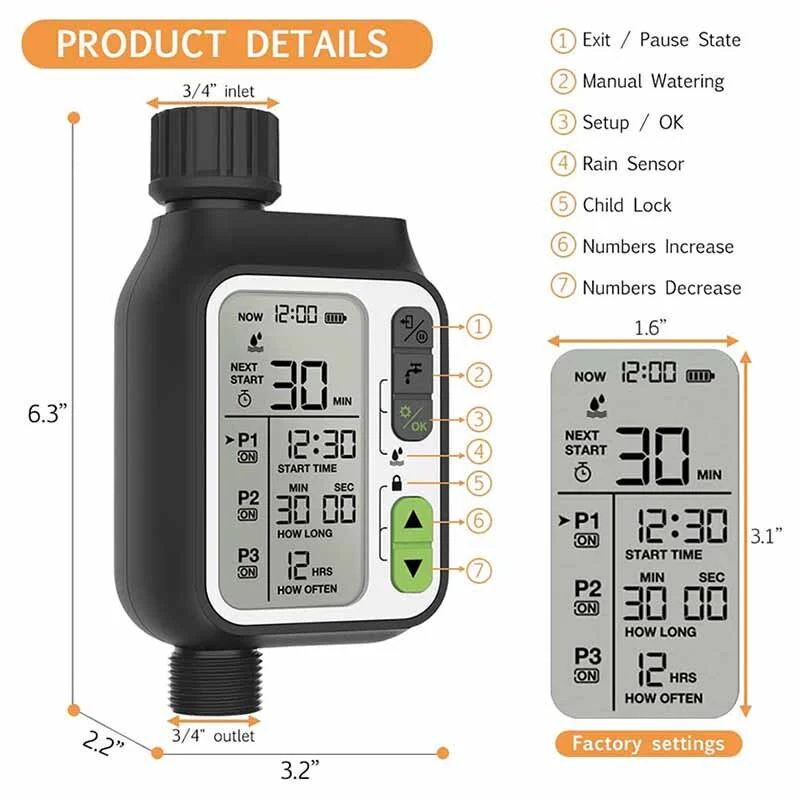 Automatic Garden Watering Timer Sensor - Image 6