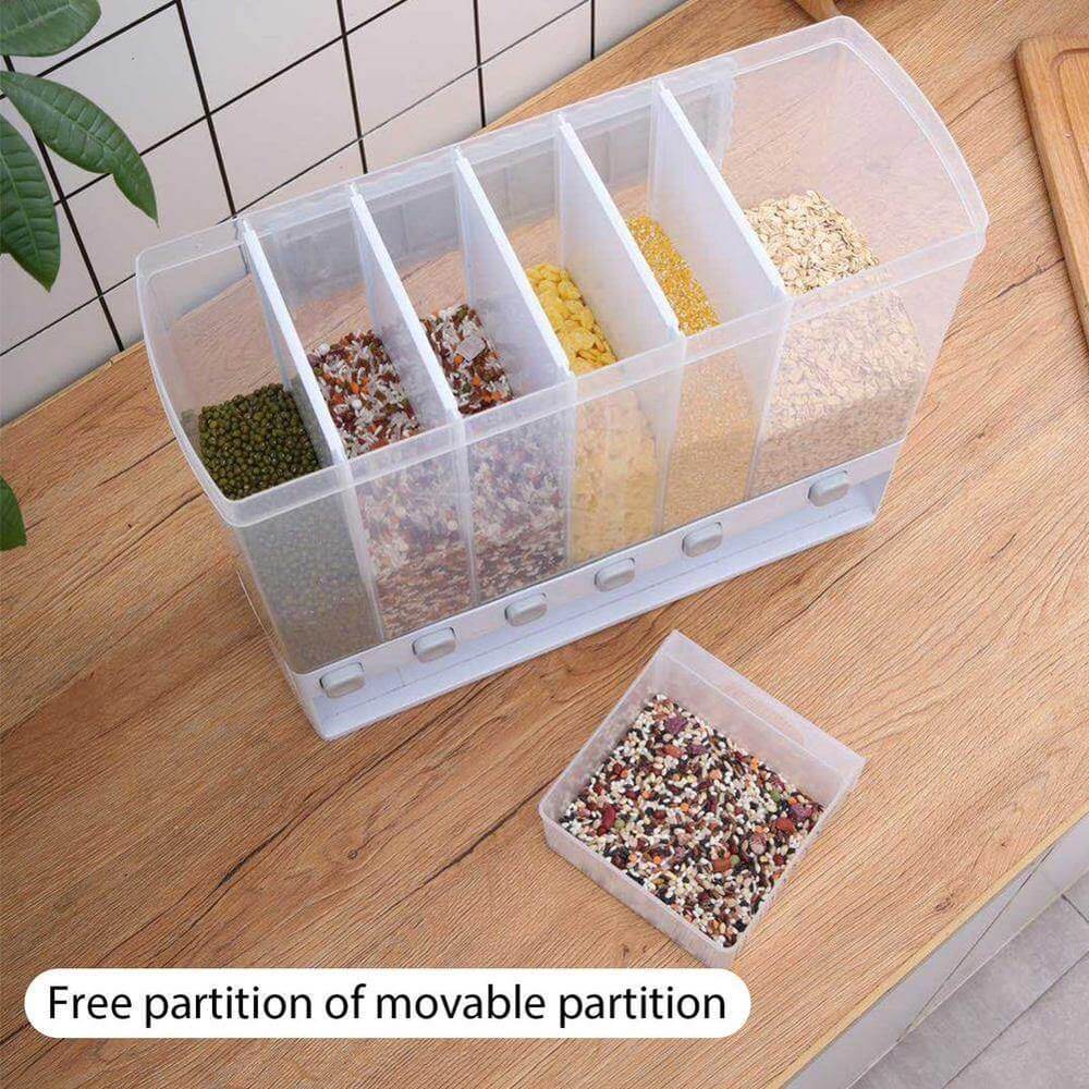 Wall-Mounted Automatic Kitchen Grain Rice Storage Tank - Image 2
