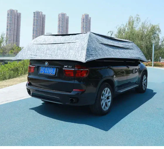 Automatic Retractable Foldable Car Cover Umbrella - Image 6