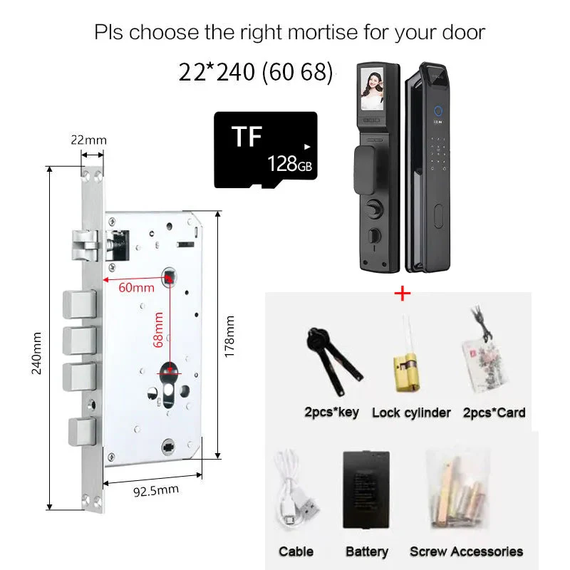 Automatic Secure Face Recognition Smart Fingerprint Door Lock - Image 11