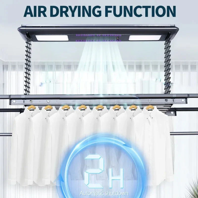 Automatic Smart Laundry Dryer Hanger Rack System - Image 3