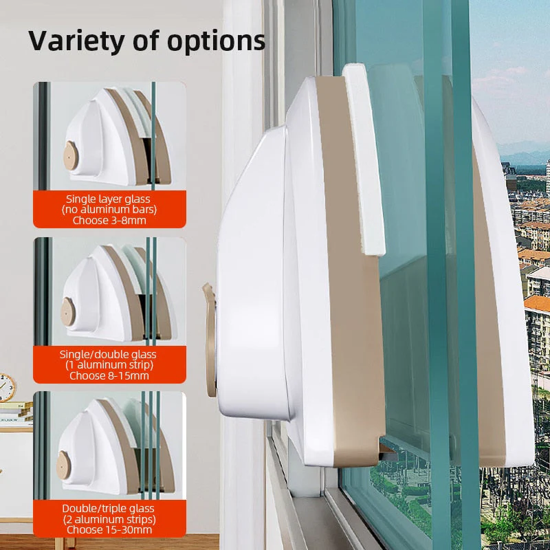 Automatic Water Discharge Magnetic Window Cleaner Gadget - Image 2