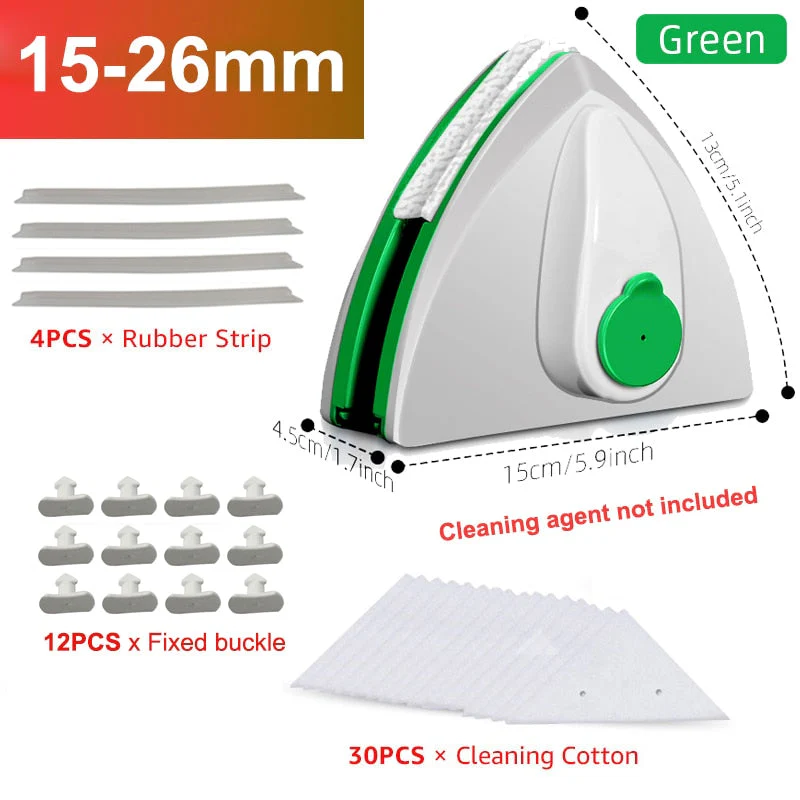 Automatic Water Discharge Magnetic Window Cleaner Gadget - Image 7