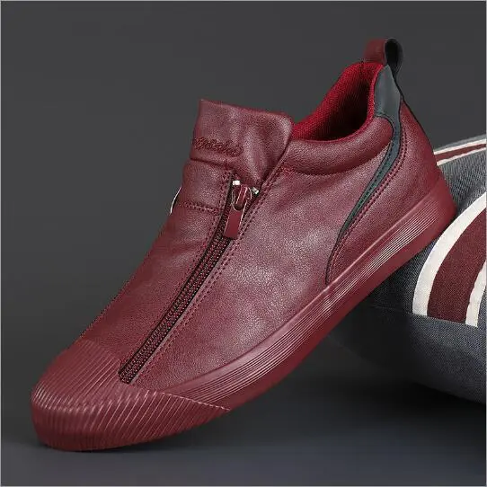 Autumn Vibe Leather Men Casual Shoes - Image 6