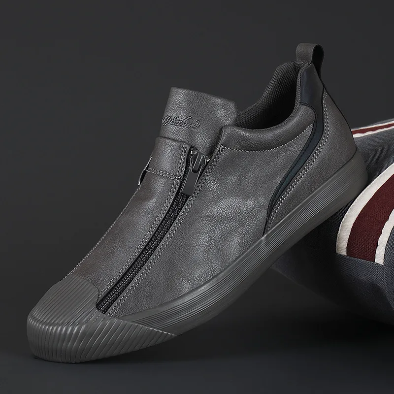 Autumn Vibe Leather Men Casual Shoes - Image 8