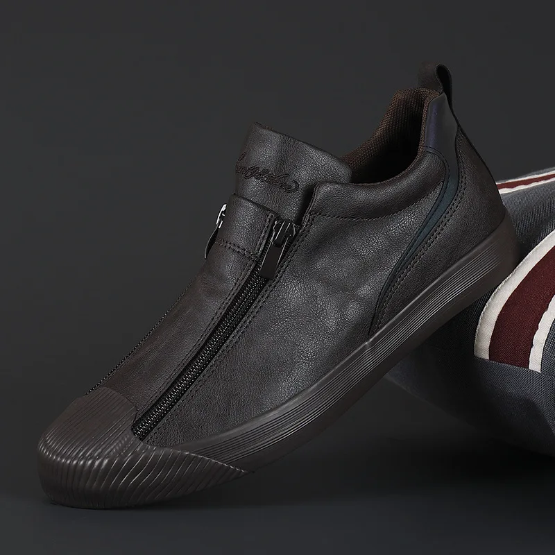 Autumn Vibe Leather Men Casual Shoes - Image 9