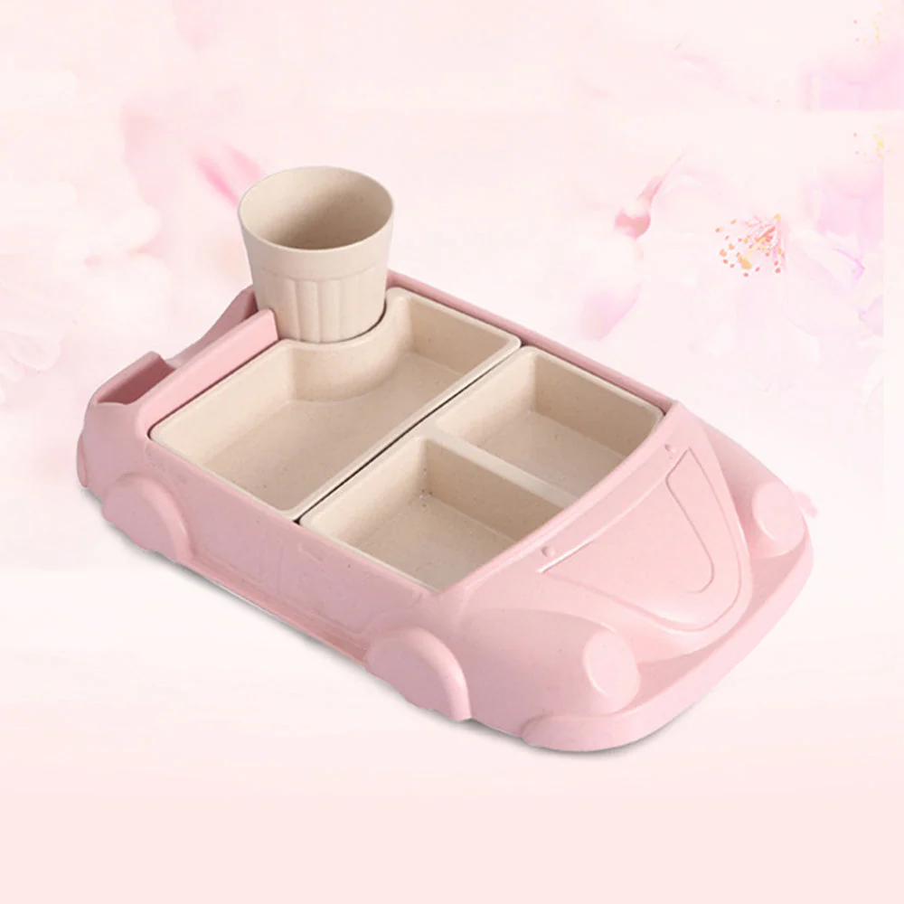 Baby Bamboo Car Shape Food Containers - Image 9