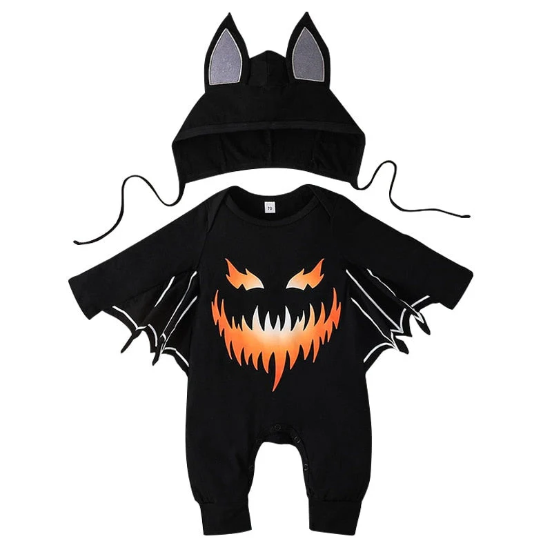 Baby Bat Halloween Onesie - Image 12