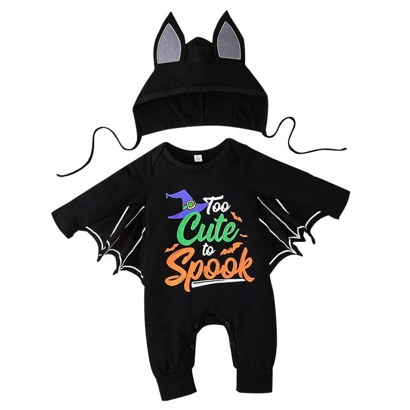 Baby Bat Halloween Onesie - Image 14