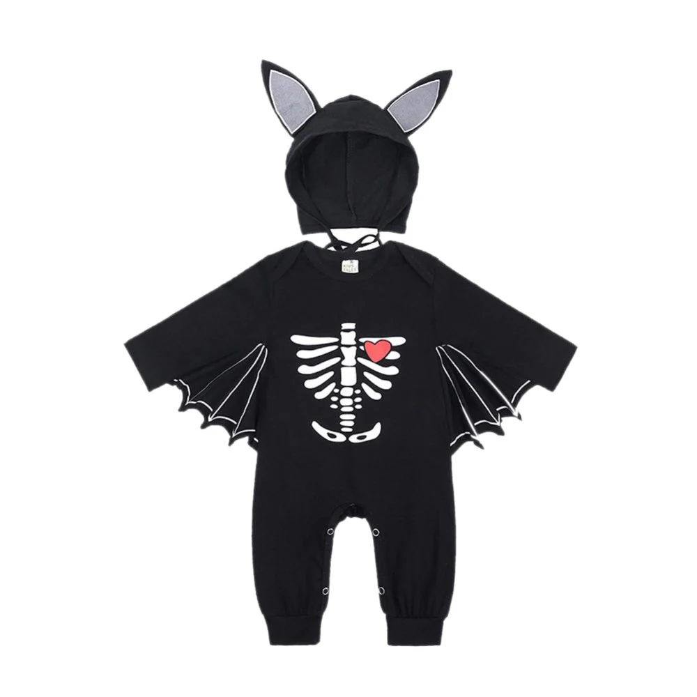 Baby Bat Halloween Onesie - Image 7