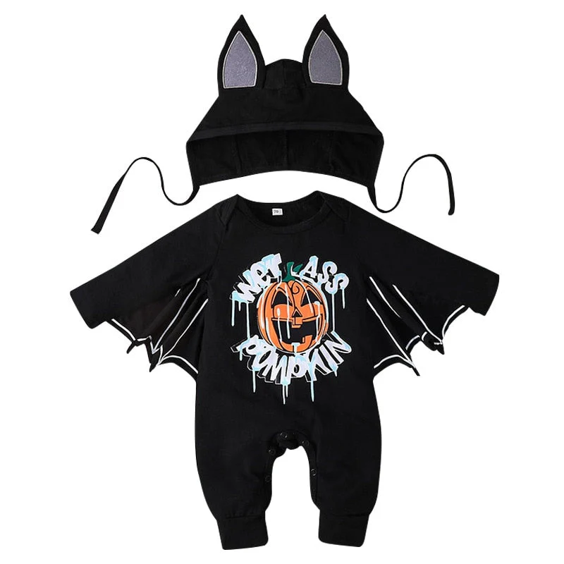 Baby Bat Halloween Onesie - Image 9