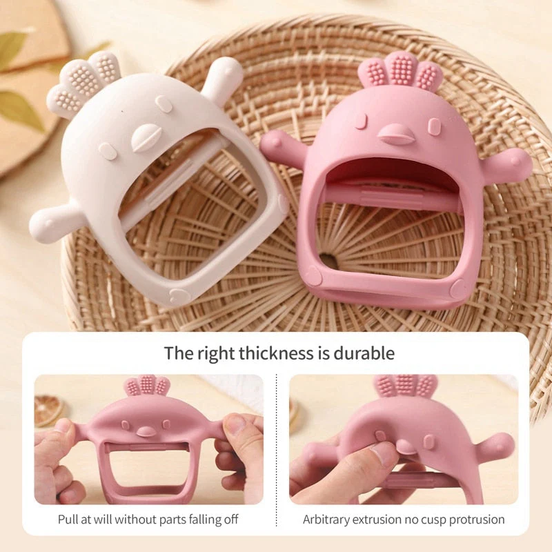 Baby Bites Cute Pacifier Gloves - Image 3