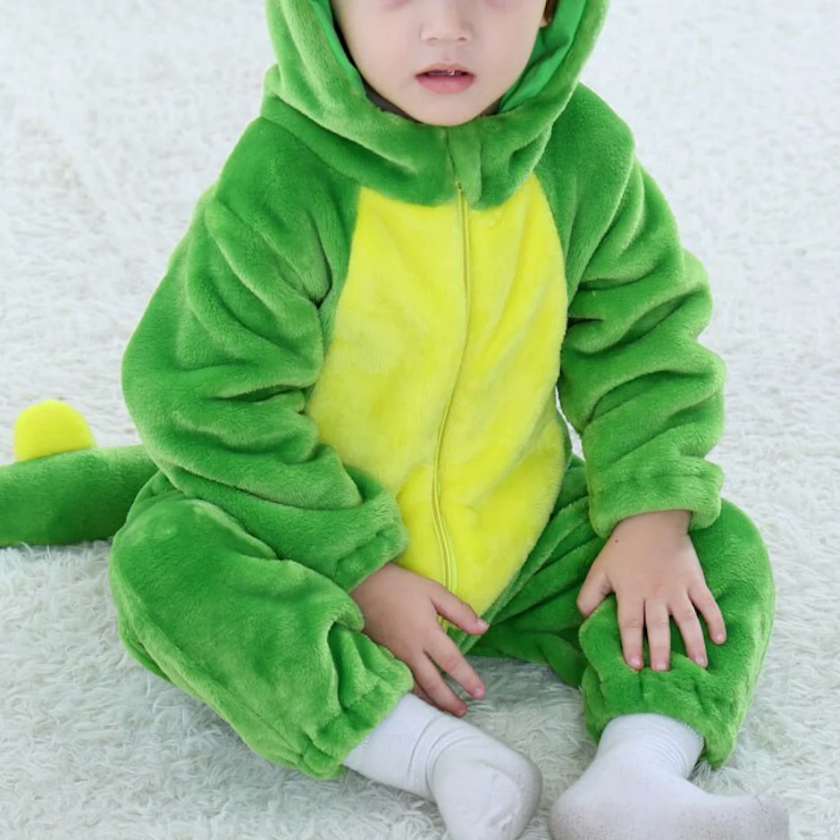 Baby Dinosaur Costume Bodysuit - Image 2